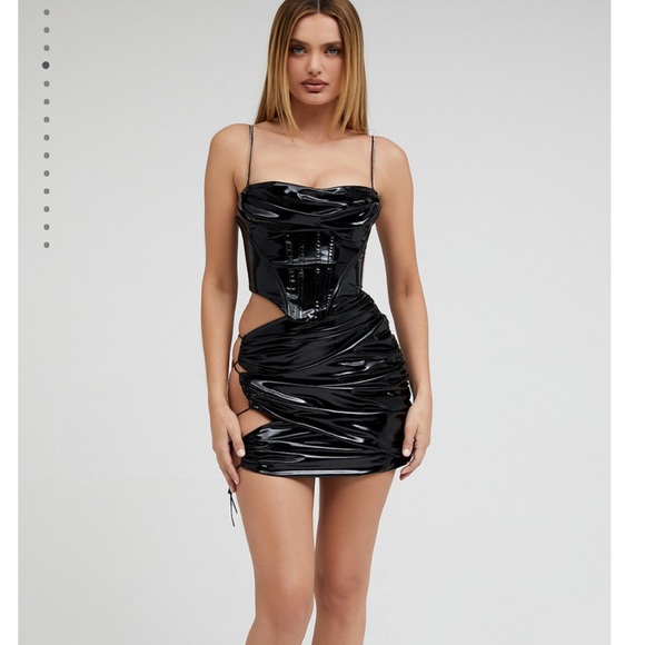 Leather Two Piece Set - Picture 3 of 4